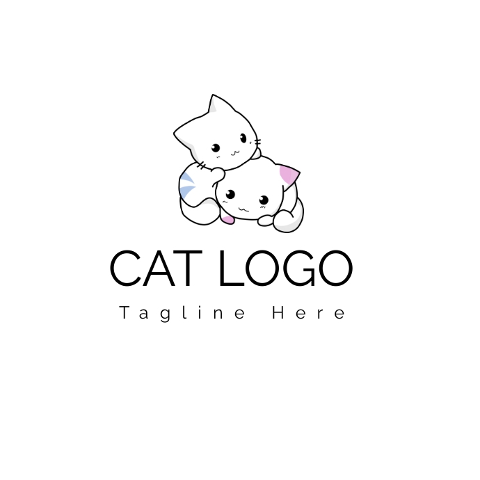 Cat logo| Animal Logo template